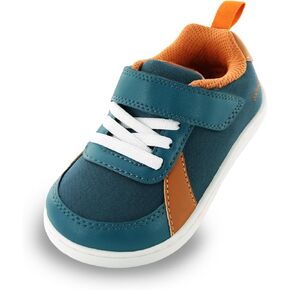Skywheel Toddler Wide Toe Box Barefoot Shoes Boys Sneakers Kids Tennis Shoes Relief Lightweight Zero Drop Shoe Shoe للعب الداخلي/الخارجي