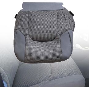 FZJDSD Gray Cloth Driver Side Bottom Replacement Seat Cover Compatible with Nissan Frontier SV Crew Cab 2005 2006 2007 2008 2009 2010 2011 2012 2013 2014 2015 2016 2017 2018 2019