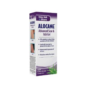 ALOCANE Advanced Scar and Itch Relief Gel - Fast-Acting Formula for Soothing Itching, Reducing Scars & Promoting Skin Healing – 0.7 oz