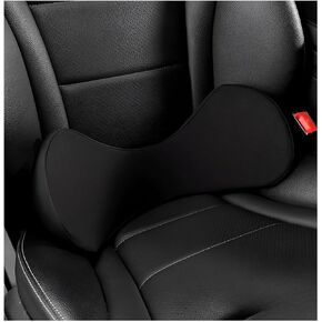 Car Seat Cushion for Driving, Memory Foam Lumbar Support Pillow for Sciatica & Lower Back Pain Relief, Ergonomic Comfort Driver Seat Cushion for Car Home Office Chair