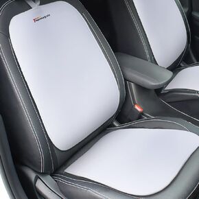 Thermalysis Cooling Seat Thermostatic Pad for Car Driving, Cushion & Backrest, Heat Absorption & Cooling, Breathable Mesh, Comfort Car Seat Protector-Black