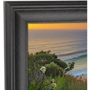 LTYHHK 10x28 Picture Frame Solid Wood,10x28 inch Panoramic Photo Frame 10x28 inch Photo Frame 10x28Painting Frame 10x28inch Poster Frame Black (L23B1028)
