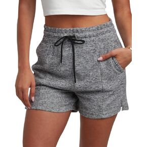 Spyder Womens Athletic Shorts - Lightweight Cozy Terry Fleece Sweat Shorts for Women with Pockets for Gym & Daily Loungewear