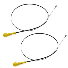 2PCS 861942T9 مقياس مقياس مقياس الزيت ، بديل لمحرك Mercury Mercruiser ، يحل محل 805567T 818634T