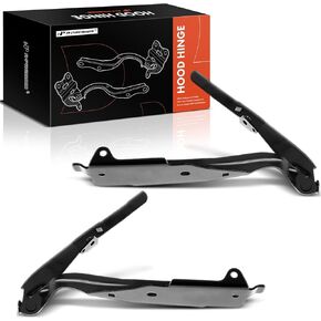 A-Premium Front Driver and Passenger Hood Hinges Compatible with Infiniti Q50 2014-2023, Q60 2017-2022, Q70 2014-2019, Q70L 2015-2019, M35h, M37, M56 & Nissan GT-R, Front Left and Right Side, 2-PC Set