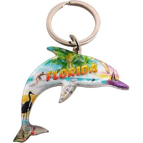 Westmon Works Florida Keychain Metal Dolphin Factor Faction Ring Ring
