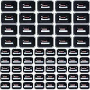 60 Pieces Tire Patches Heavy Duty 2.6 x 3.2Inches 3.4 x 4.8 Inches, Rubber Tire Patches Radial Tire Repair Patch Tire Plug Kit Emergency Repair Tool for Puncture Car Truck Bus Tractor Vehicle