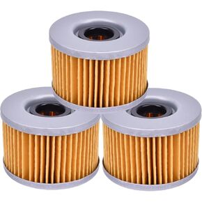 3 Pcs 111 Oil Filter Fit for Honda Pioneer 700 2014-2024 for Fourtrax 680 TRX680 TRX680FA 2021-2023 for Fourtrax 500 TRX500 TRX500FA 2000-2014