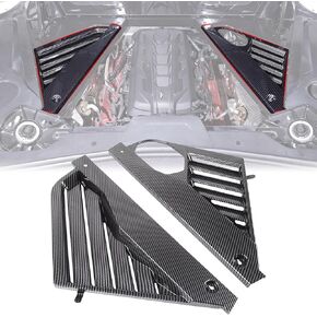Carbon Fiber Engine Bay Panel Cover Compatible with Corvette C8 2020-2025, Engine Bay Protection Leakproof Filler Cover