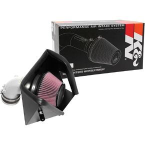 K&N Cold Air Countake System: مرشح الهواء عالي التدفق ، زيادة الأداء والتسارع: متوافق مع 2018-2023 Genesis/KIA: G70 ، Stinger ، 69-5320ts