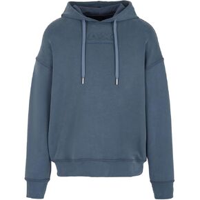Armani Exchange Men's Modal Cotton Debossed Logo Pullover Hoodie Sweatshirt