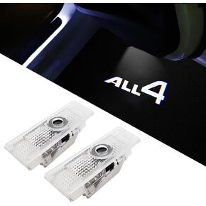2pcs أضواء باب السيارة جهاز عرض متوافق مع Mini Cooper/Clubman/Countryman/Paceman/Sports R56 R57 R58 R59 R60 R61 F55 F56 F57 Ghost Shadow Welcome LED Puddle Lights Association (Works)