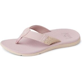 Reef Women's Santa Ana Flip-Flop, Pale Mauve, 10