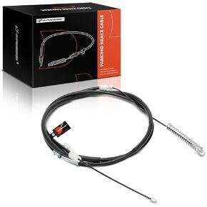 A-Premium Rear Passenger Side Parking Brake Cable Assembly Compatible with Chevrolet & GMC Models: Silverado 1500 Sierra 1500 2014-2014/2017-2018