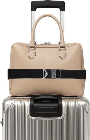 2-in-1 Travel Belt Adjustable Travel Belt Add a Bag Bungees Over Handle Suitcases with Elastic Bungees Hands-Free Accessories for Luggage Straps Airport Carry On Bag Essential Accessories in Saudi Arabia