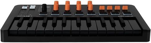 Arturia MiniLab 3 Hybrid MIDI Keyboard Controller Bundle with Pig Hog MIDI Cable & Liquid Audio Polishing Cloth (3 Items) in Kuwait