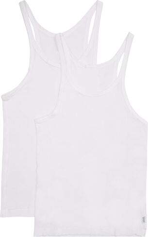 Bonds Soft Chesty Tank Top in Stretchy 100% Cotton Rib for Women, 2-Pack in Kuwait