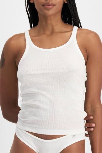 Bonds Soft Chesty Tank Top in Stretchy 100% Cotton Rib for Women, 2-Pack in Kuwait