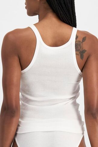 Bonds Soft Chesty Tank Top in Stretchy 100% Cotton Rib for Women, 2-Pack in Kuwait