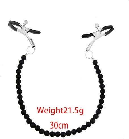 Pearl Nipple Chains Body Chain for Women Adjustable Non Piercing Pressure Clip Nipple Rings with Chain Necklace Body Jewelry Fake Nipple Piercing Rave Accessories in Saudi Arabia