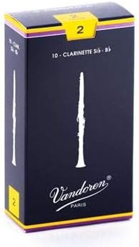 Vandoren Traditional Bb Clarinet Reeds Strength 3.5 Box of 10 (Strength 3.5 Box of 10) & SR2135 Alto Sax Traditional Reeds Strength 3.5; Box of 10 in Saudi Arabia