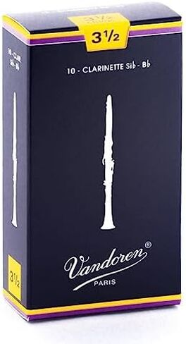 Vandoren Traditional Bb Clarinet Reeds Strength 3.5 Box of 10 (Strength 3.5 Box of 10) & SR2135 Alto Sax Traditional Reeds Strength 3.5; Box of 10 in Saudi Arabia