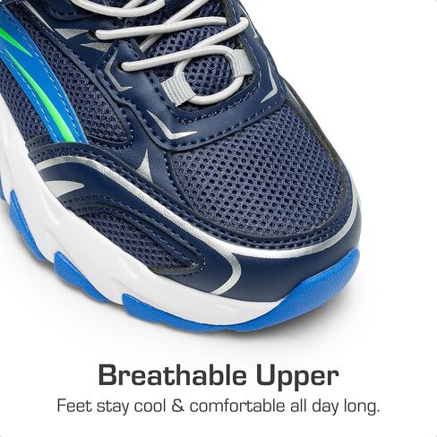DREAM PAIRS Boys Girls Shoes Kids Tennis Athletic Running Footwear Breathable Walking Sneakers for Little/Big Kid in Saudi Arabia