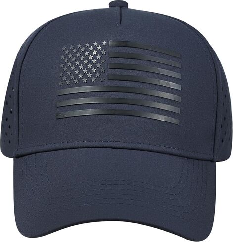 قبعات السائقة الأمريكية لعلم الشاحنة ، قبعة البيسبول المقاومة للماء للرجال ، in Kuwait