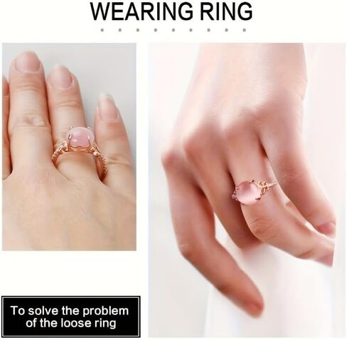 Ring Sizers Invisible Ring Size Adjuster, Ring Guards for Loose Rings Fit Any Rings, 2 Styles,Insert and Spiral in Saudi Arabia