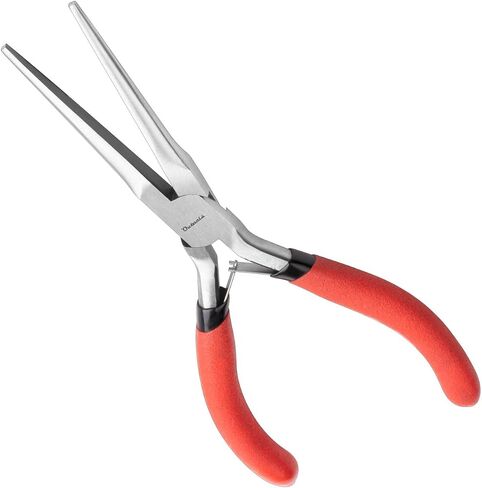 Long Nose Pliers 8 inch - Precision Needle Nose Pliers with Wire Cutters - Pack 1 in Saudi Arabia