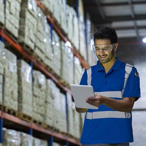 A-Safety Hi Vis Safety Safety Construction صفراء اللون البرتقالي الوردي الأزرق الأسود القمصان للرجال للنساء in Kuwait