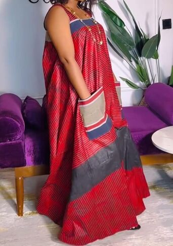 Lucuna Women's Boho Wide Leg Jumpsuits Summer Outfits Sleeveless Loose Rompers Baggy Overalls with Pockets in Saudi Arabia