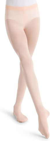 Capezio Girl's Ultra Soft Transition Tight, Ballet Pink, One Size (8-12) in Saudi Arabia