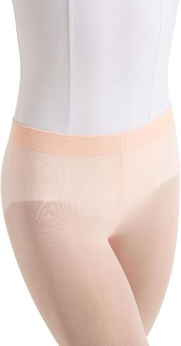 Capezio Girl's Ultra Soft Transition Tight, Ballet Pink, One Size (8-12) in Saudi Arabia