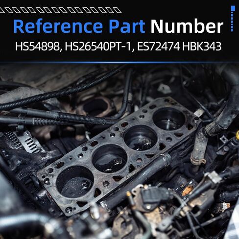 HS26540PT-1 Cylinder Engine حشية رأس كامل مع 12 براغي رأس مع مجموعة أدوات توقيت المحرك لشيفروليه كروز 1.4L Turbo 2011-2015 (Vin B/C/9)-استبدال HS54898 ES7247 HBK343 in Kuwait