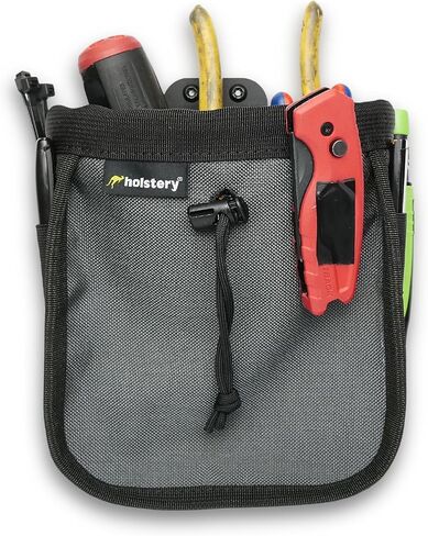 Joey Pouch | Clip-On Tool Belt Bag for Tools, Screws, and Nails - Great for an Electrician, HVAC Tech, Plumber, Carpenter, Contractor, Handy Man, and Any Tradesperson Who Wears a Small Utility Pouch in Kuwait