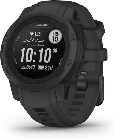 Garmin Instinct 2, dezl Edition, Rugged Trucking Smartwatch, Easy Break Planning, Compatible with the dezl OTR Navigator, Black in Saudi Arabia