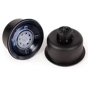 Camco 44850 Gen-Turi Suction Cup Mount, Helps Stabilize Gen-turi Exhaust System to Your RV, Camper or Trailer, No Drilling Required (Pack of 2), Black