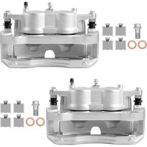2pcs مجموعة فرامل القرص الأمامية الفرامل مع قوس متوافق مع Ford F-150 2012-2016 LOBO 2011-2013 DRIVER و RADEGENT SIDE 18B5404 18B5405
