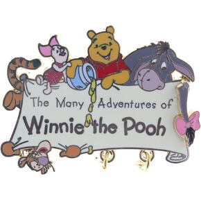 Disney The Many Adventure's of Winnie the Pooh (Dangle) Pin