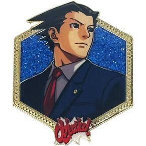 Ace Attorney x Zen Monkey Studios: Golden Series 2 -Phoenix Wright Collectible Enamel Pin
