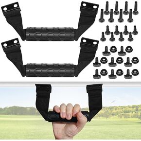 2 Pack Universal Golf Cart Soft Grab Handle Compatible with Club Car, EZGO, Yamaha, XSeries with Versa Triple Track Tops Only