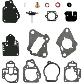 Rebuild Carburetor متوافق مع Mercury Mariner 6 8 9.9 10 25 20 25 HP ، استبدل 1395-9725 1395-9761 1395-9179