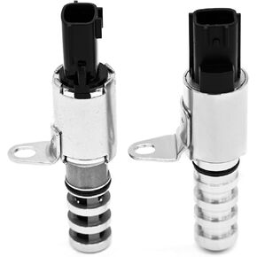 Left Right Engine Variable Valve Timing Vvt Solenoid Camshaft Position Actuator L4 1.6L 2.0L Compatible with Nissan Juke Kicks Rogue Sentra 14 15 16 17 18 19 20 21 22 23 24