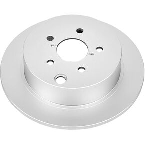 Power Stop JBR1548EVC front Geomet Coated Brake Rotor For Subaru Crosstrek 2016-2022, Subaru Forester 2014-2018, Subaru Impreza 2012-2022, Subaru XV Crosstrek 2013-2015 [Model Specific]
