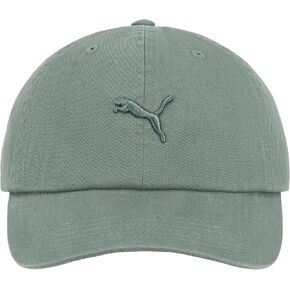 PUMA Women's Tonal Jumpcat Washed Cotton Twill Adjustable Baseball Cap