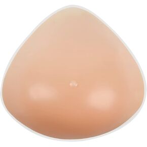 IVITA One Piece Triangle Shape Silicone Breast Forms for Mastectomy Prosthesis Chest Bra Pad Enhancers