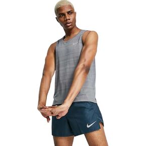 Nike Running Miler Dri-Fit Tank Top Blue/Reflective Size S