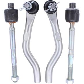 NewYall Front Inner and Outer Left Right Steering Tie Rod End for Honda Civic Insight 2016 2017 2018 2019