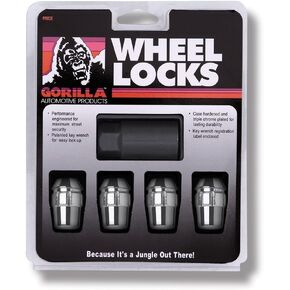 Gorilla Automotive 71661N Acorn Wheel Locks (12mm x 1.75 Thread Size)